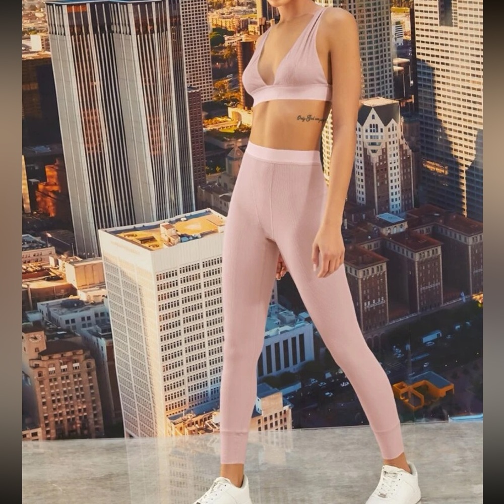 Shein pink lounge set